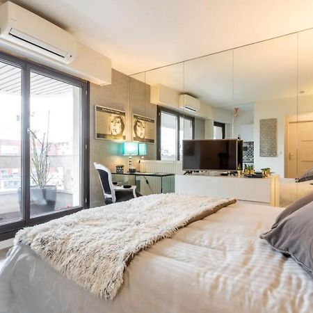 Beautiful Modern Fully Furnished Studio Levallois-Perret Dış mekan fotoğraf