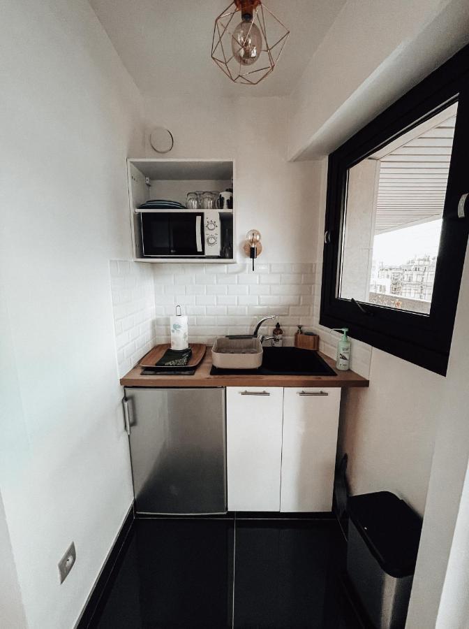 Beautiful Modern Fully Furnished Studio Levallois-Perret Dış mekan fotoğraf